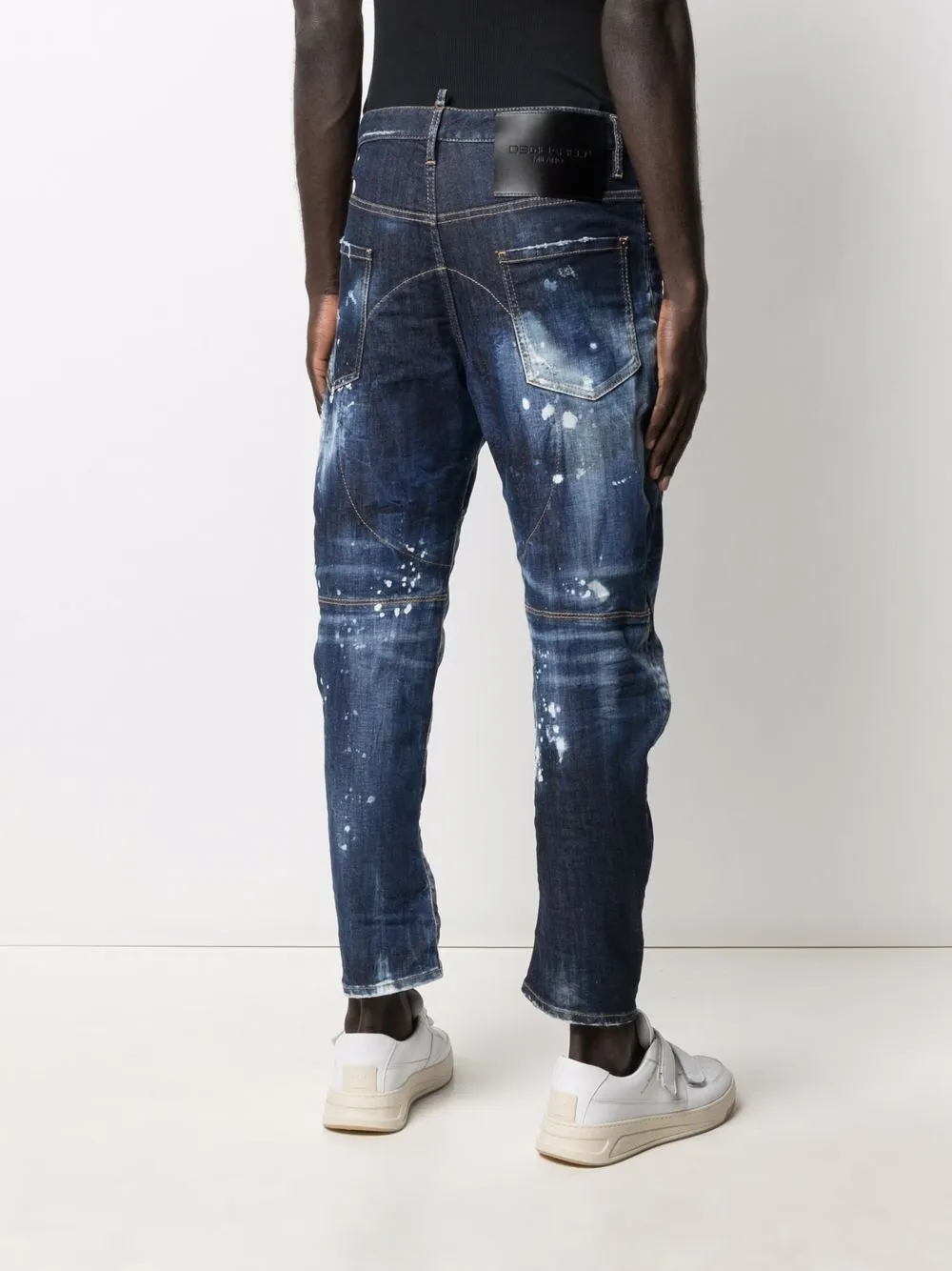 Dsquared2 Distressed straight-leg Jeans - Farfetch