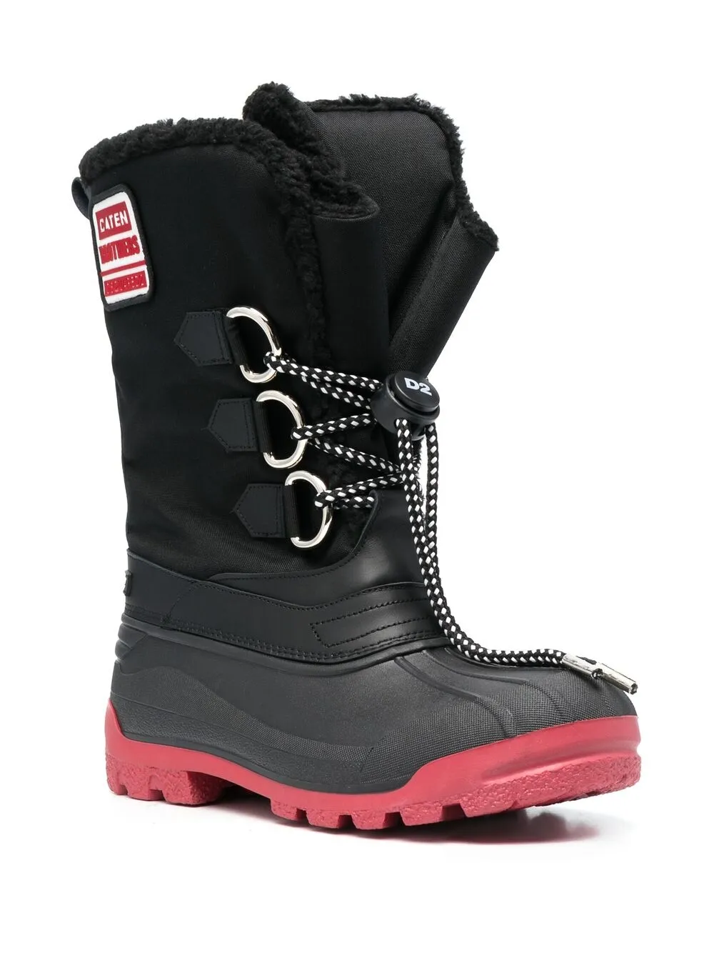 фото Dsquared2 сапоги с подкладкой из шерпы