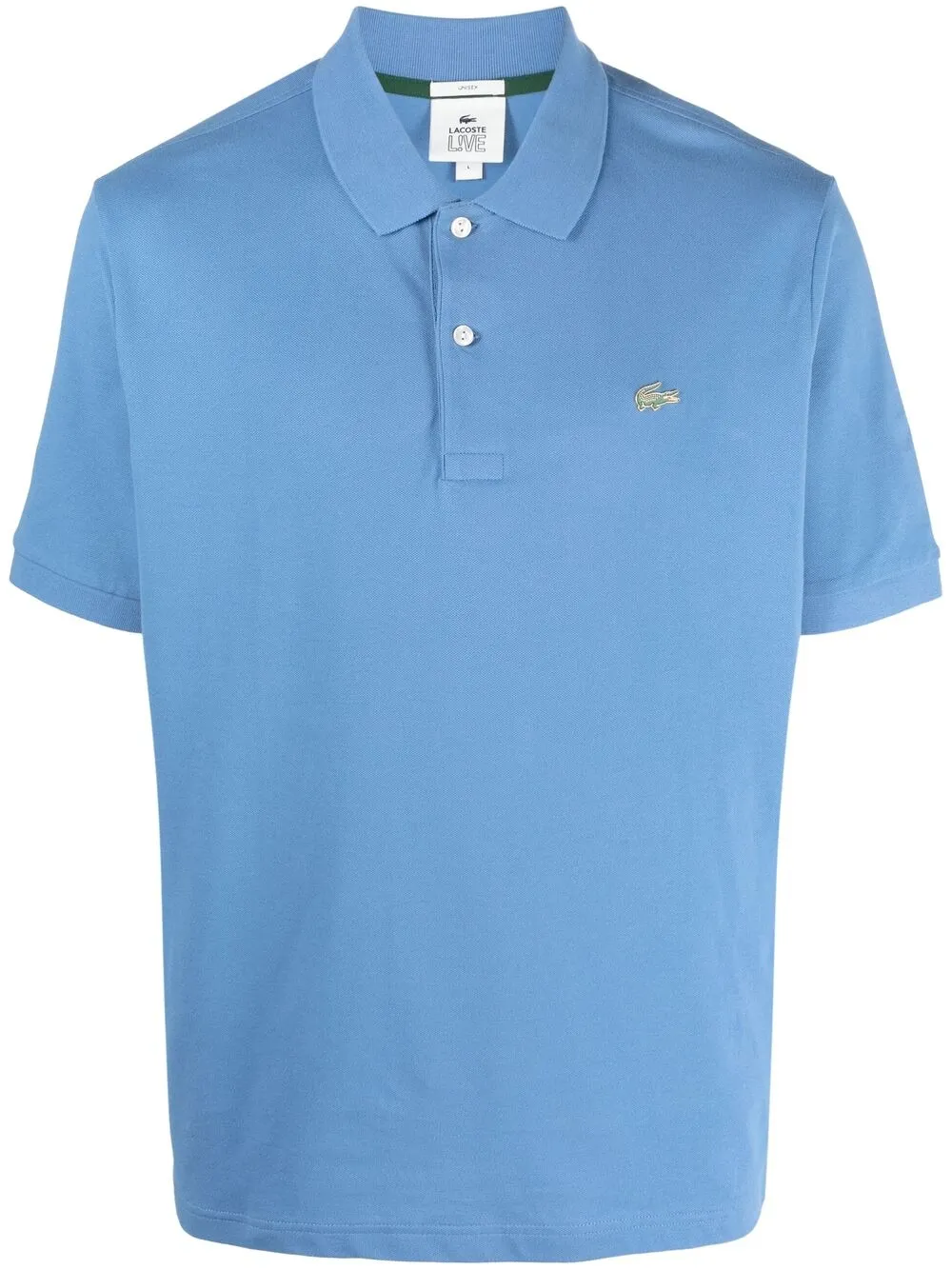 Lacoste logo plaque Polo Shirt Farfetch