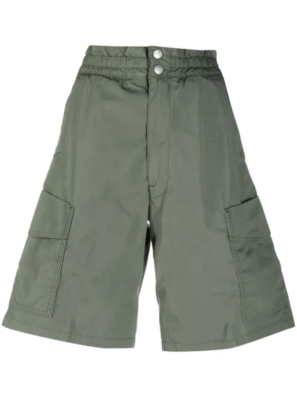 green carhartt shorts