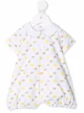 Siola rainbow-print cotton shorties - White