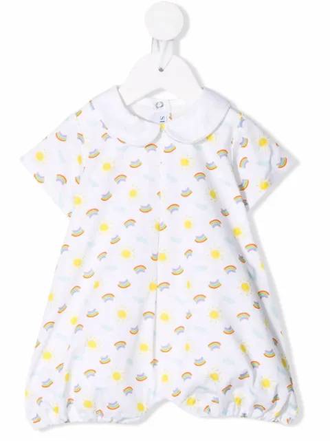 Siola rainbow-print cotton shorties