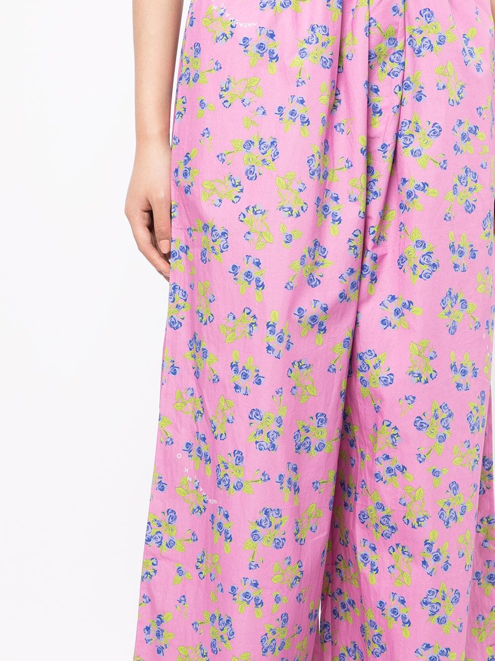 фото Natasha zinko пижамные брюки с цветочным принтом