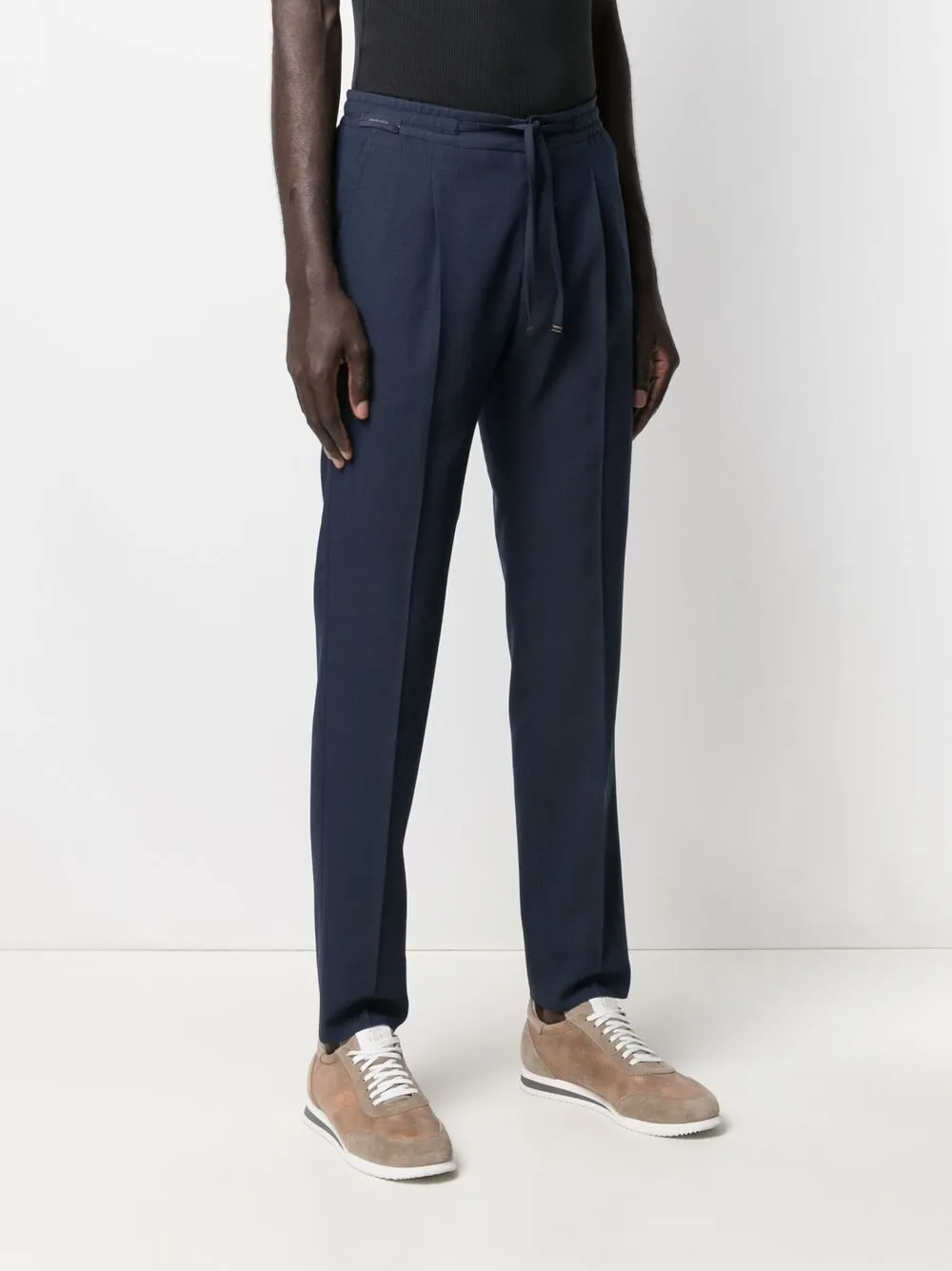 фото Corneliani прямые брюки с эластичным поясом