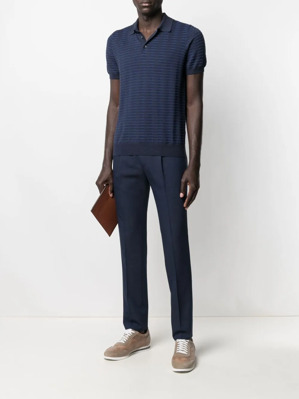 фото Corneliani прямые брюки с эластичным поясом