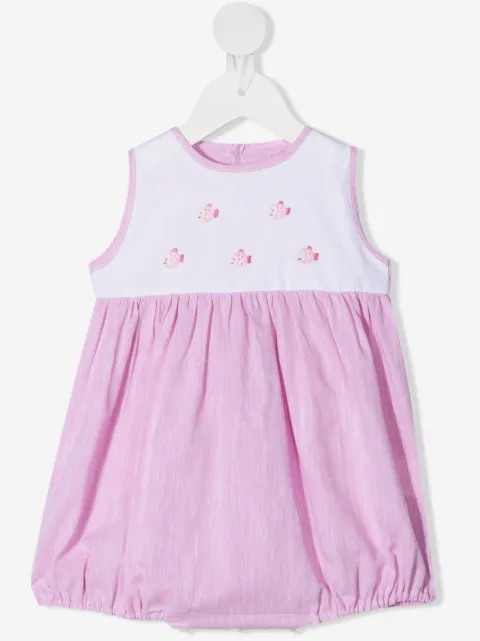 Siola romper con bordado de peces
