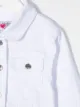 SONIA RYKIEL ENFANT rainbow patch denim jacket