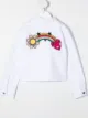 Image 2 of SONIA RYKIEL ENFANT rainbow patch denim jacket