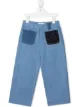 Image 1 of SONIA RYKIEL ENFANT two-tone denim trousers