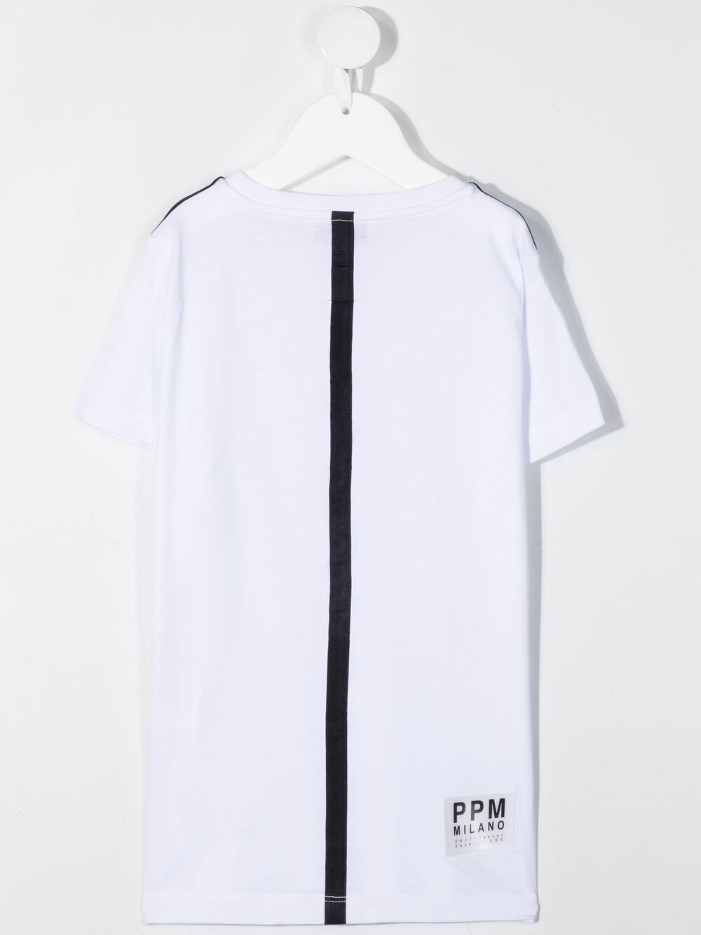 фото Paolo pecora kids stripe-detail t-shirt