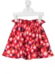 Image 1 of SONIA RYKIEL ENFANT paperbag-waist floral print skirt