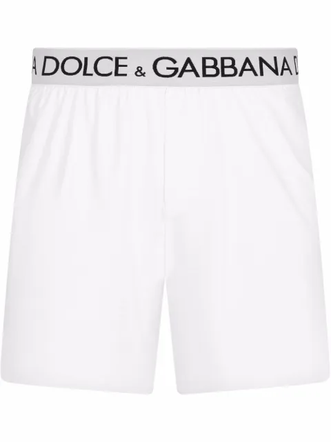 Dolce & Gabbana logo-waistband boxer shorts