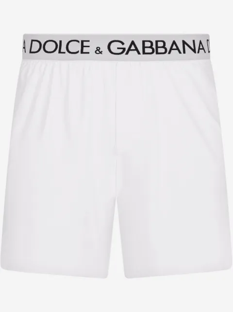 Dolce & Gabbana Shorts mit Logo-Bund
