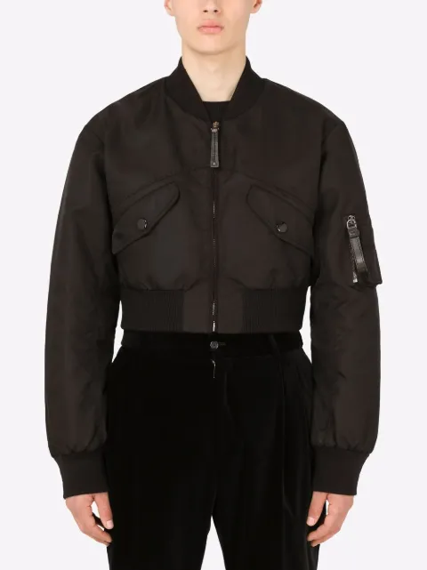 bomber jacket cropped