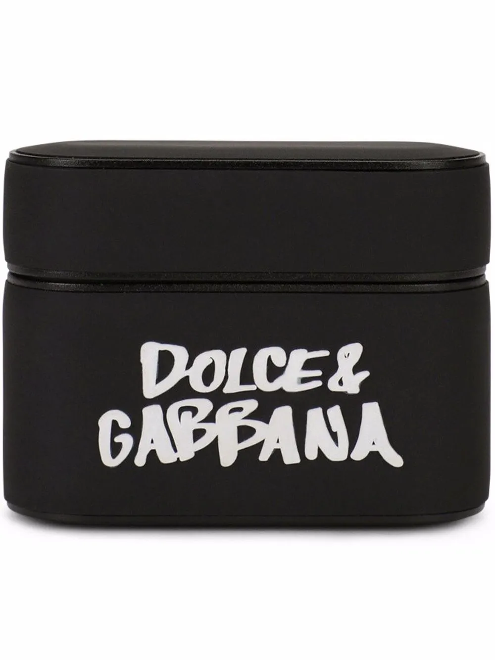 

Dolce & Gabbana logo-print Airpods Pro case - Black
