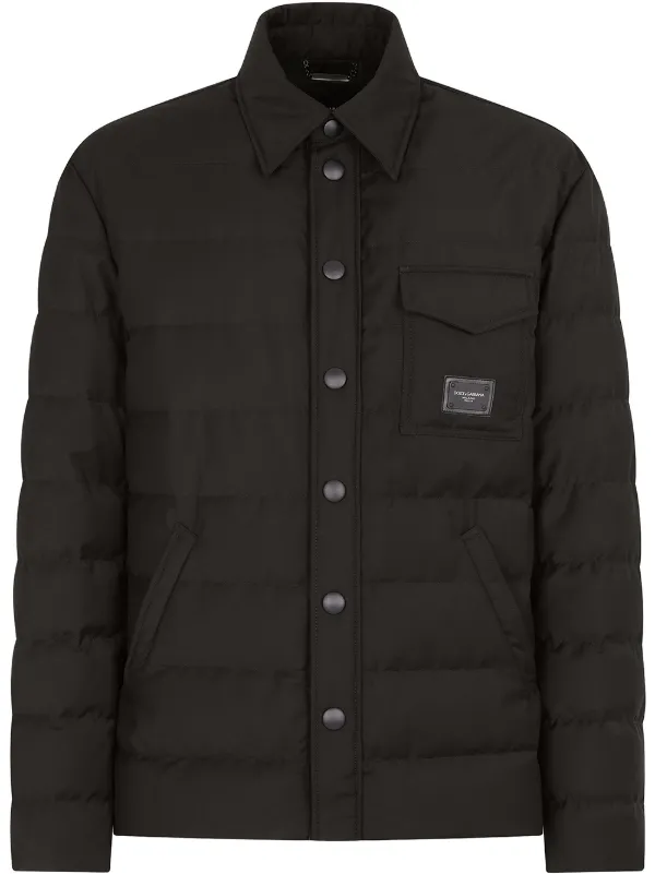 dolce and gabbana quilted jacket