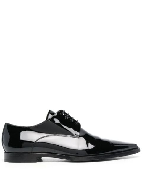 Dsquared2 patent-leather Derby shoes