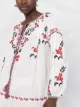 P.A.R.O.S.H. embroidered cotton maxi dress