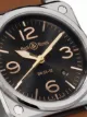 Bell & Ross ساعة 'نيو BR 03-92 غولدن هيرتدج' 42 ملم