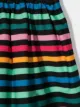 SONIA RYKIEL ENFANT stripe print skirt
