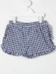 Image 2 of SONIA RYKIEL ENFANT flare-trim check pattern shorts