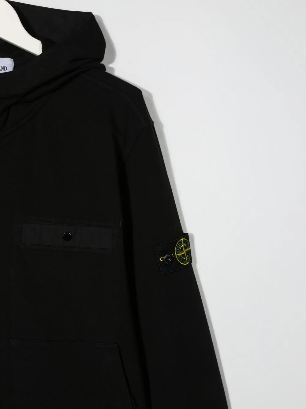 фото Stone island junior худи на молнии с нашивкой-логотипом