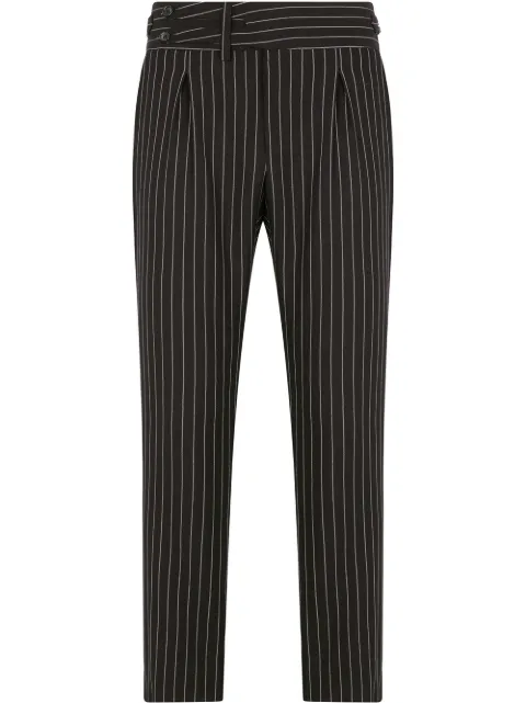 Dolce & Gabbana pinstriped tailored trousers