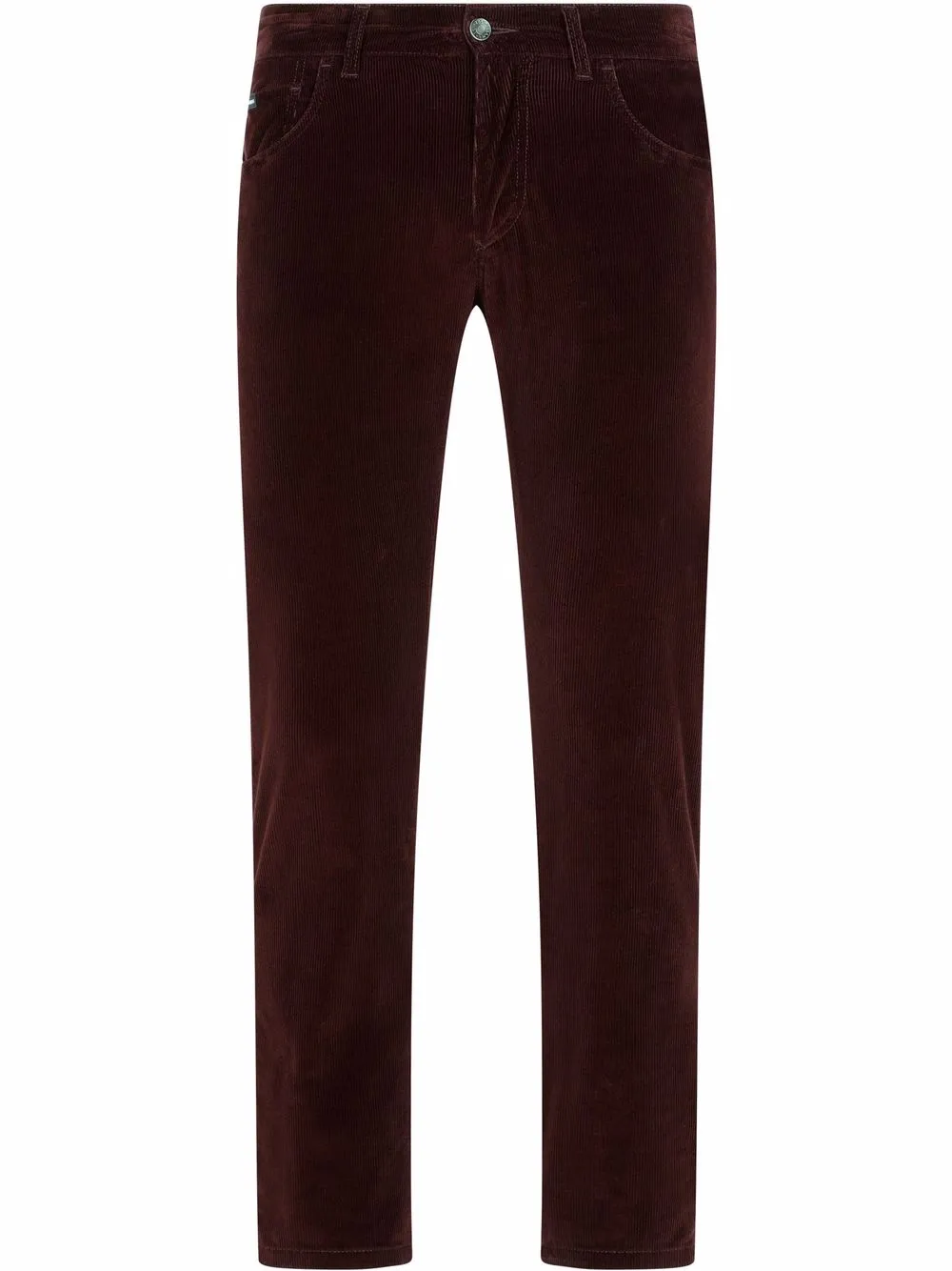 

Dolce & Gabbana pantalones de pana rectos - Rojo