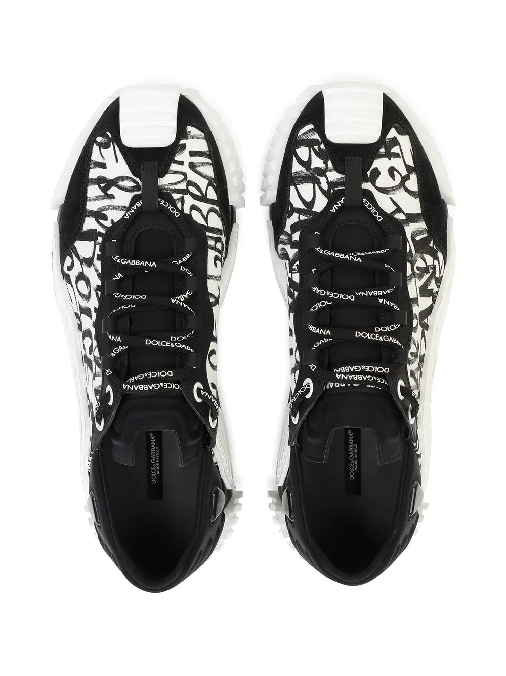 Dolce & Gabbana NS1 logo-graffiti Sneakers - Farfetch