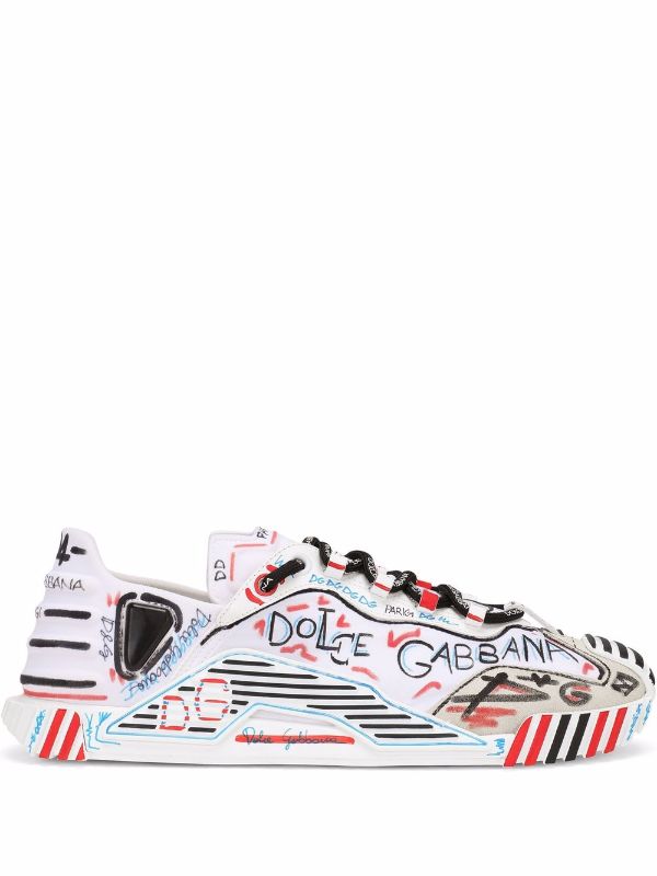 Dolce gabbana graffiti shoes sale