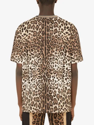 leopard print T-shirt | Dolce \u0026 Gabbana 