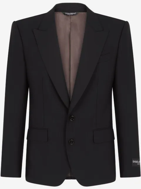 Dolce & Gabbana Einreihiger Sicilia-Fit-Anzug