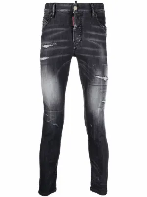 black mens dsquared jeans