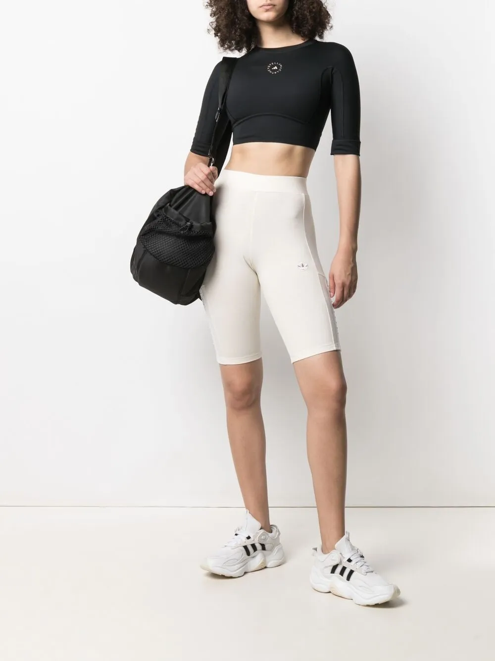 фото Adidas облегающие шорты adicolor с заклепками