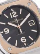 Bell & Ross ساعة 'BR 05 بلاك ستيل أند غولد' 40 ملم