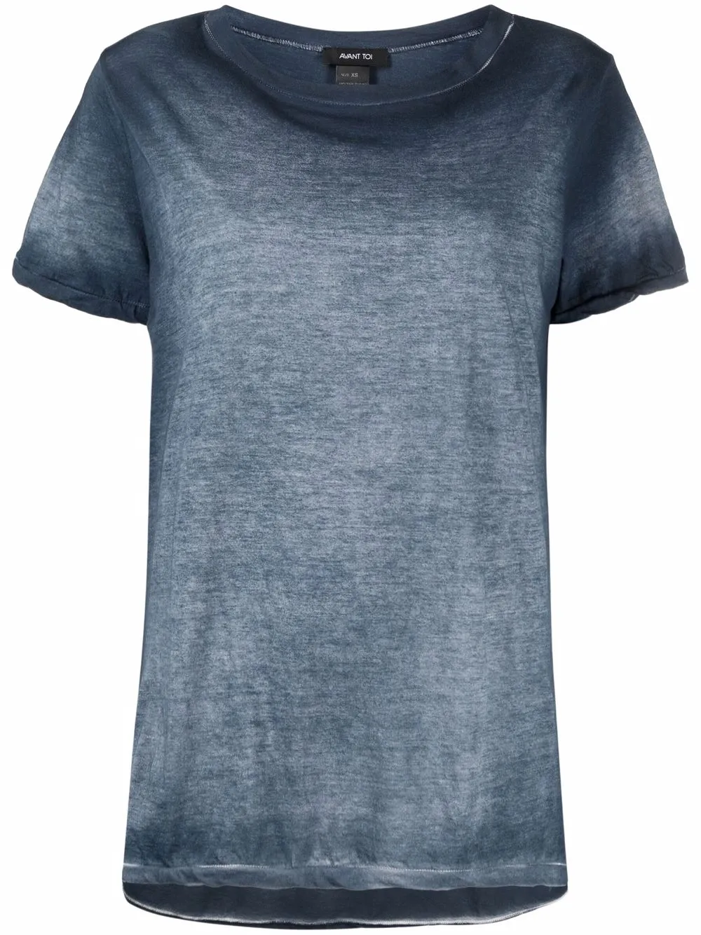Avant Toi футболка с эффектом потертости