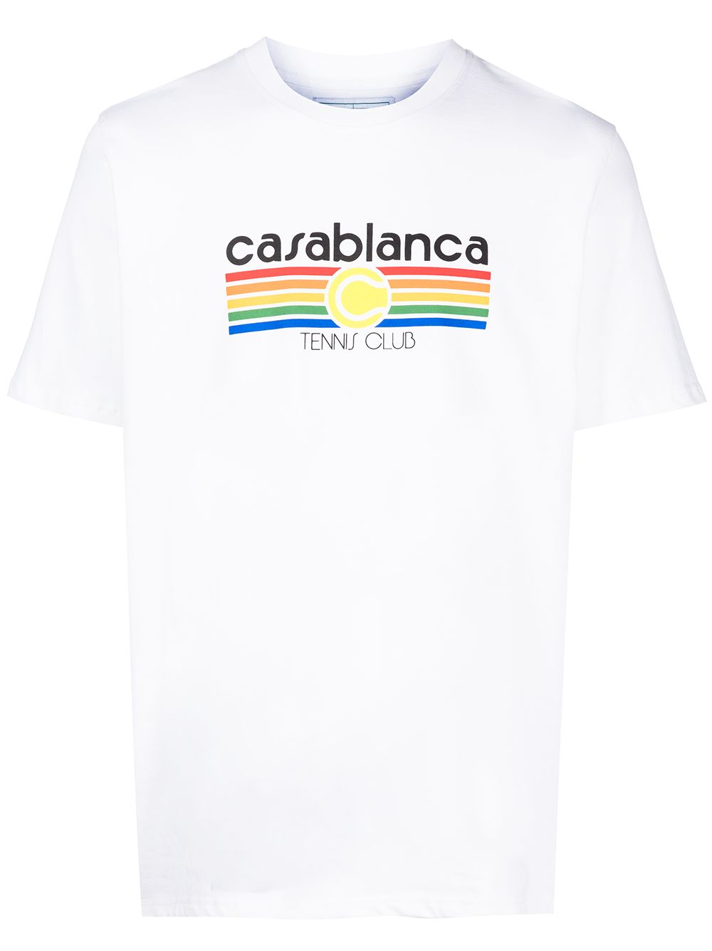 фото Casablanca футболка с принтом tennis club