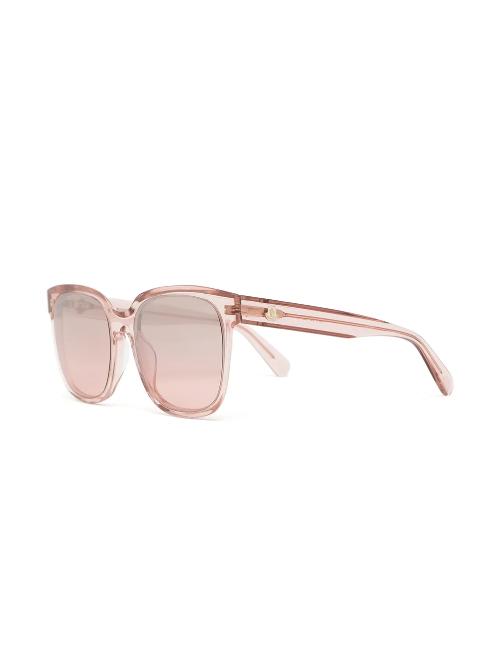 фото Moncler eyewear солнцезащитные очки в круглой оправе