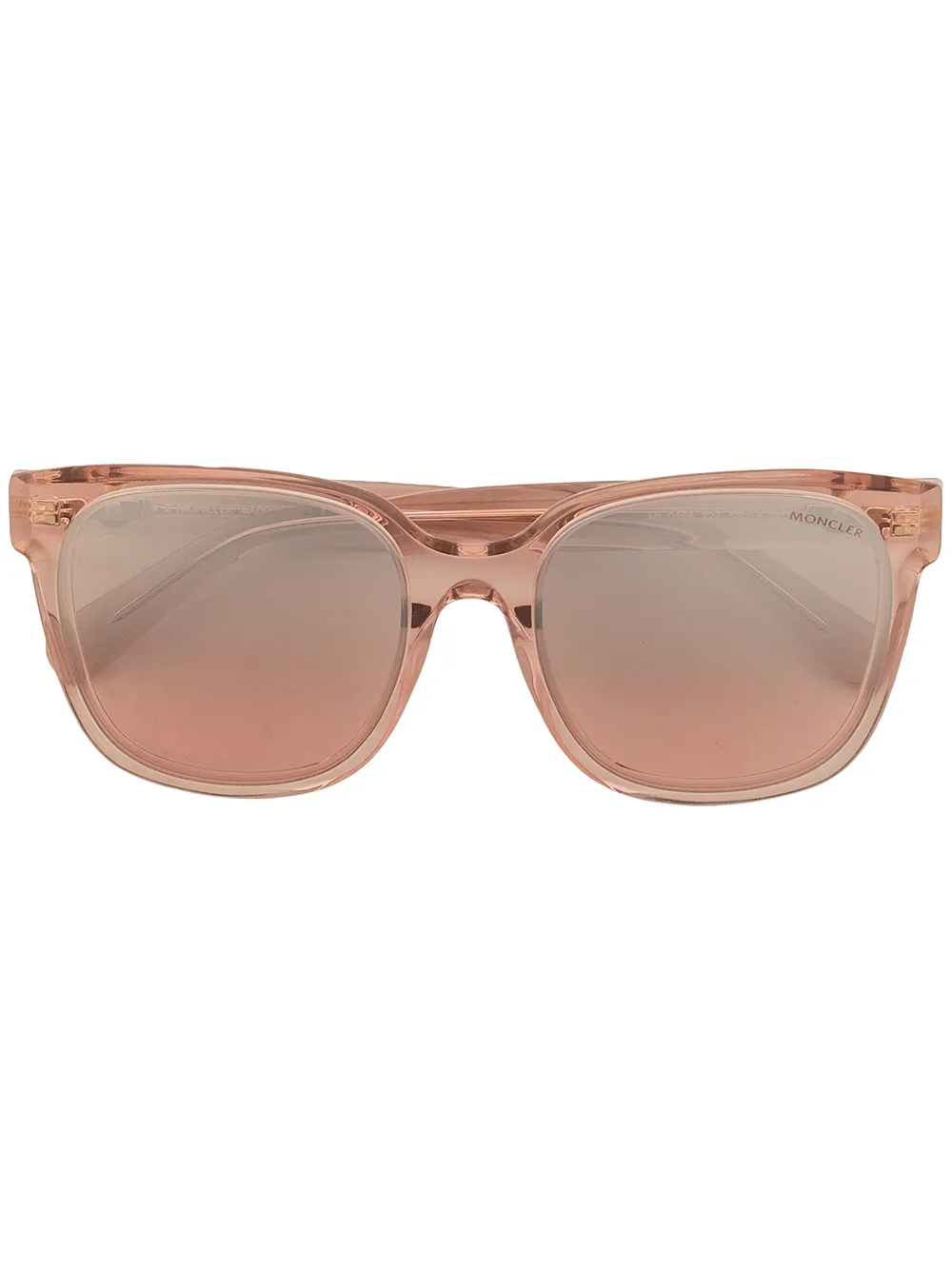 фото Moncler eyewear солнцезащитные очки в круглой оправе