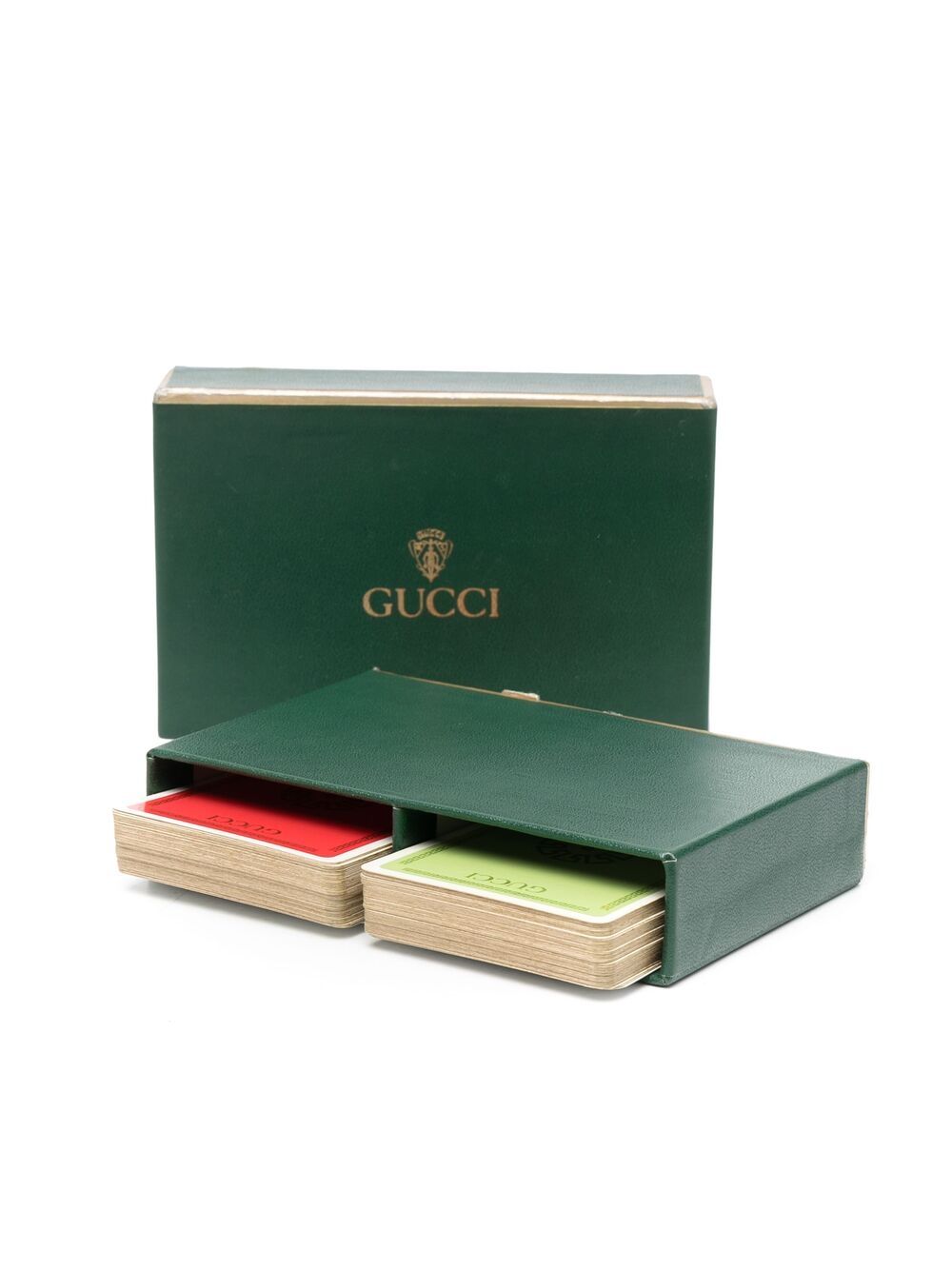 фото Gucci pre-owned набор из двух колод игральных карт 2000-х годов