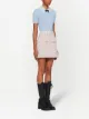 Miu Miu plaid A-line mini skirt