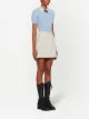 Miu Miu plaid buttoned miniskirt