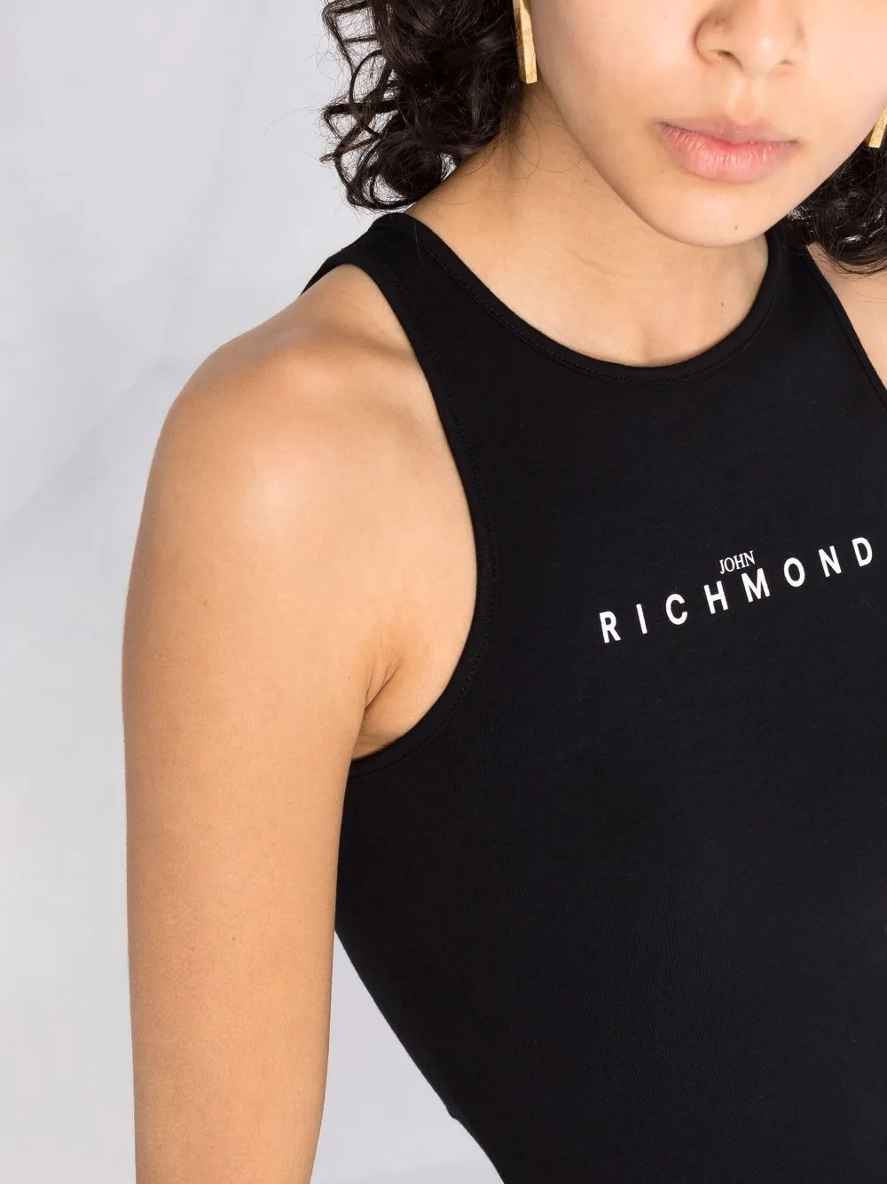 фото John richmond трикотажное платье с логотипом