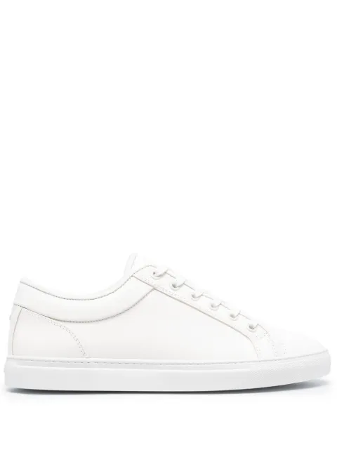 Etq. low-top leather trainers