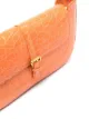 BY FAR Miranda crocodile-effect shoulder bag
