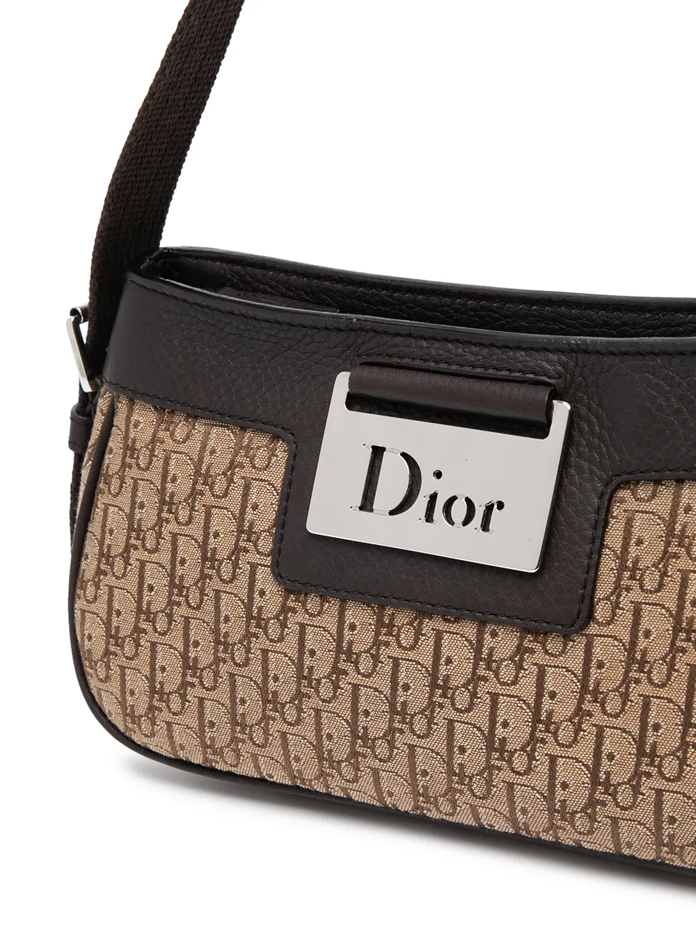 фото Christian dior сумка-тоут street chic pre-owned с узором trotter