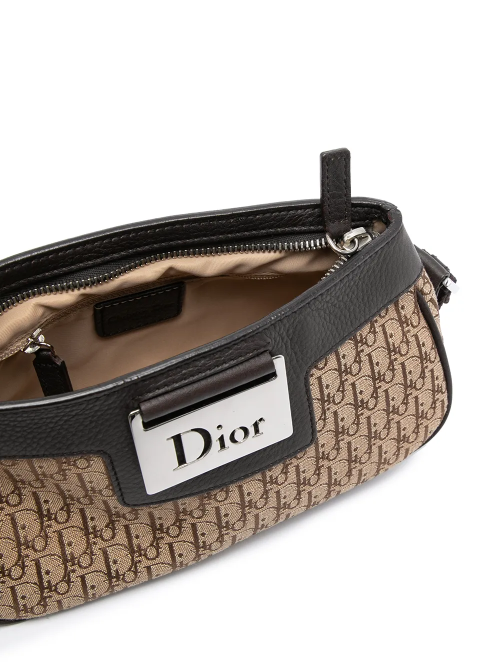 фото Christian dior сумка-тоут street chic pre-owned с узором trotter