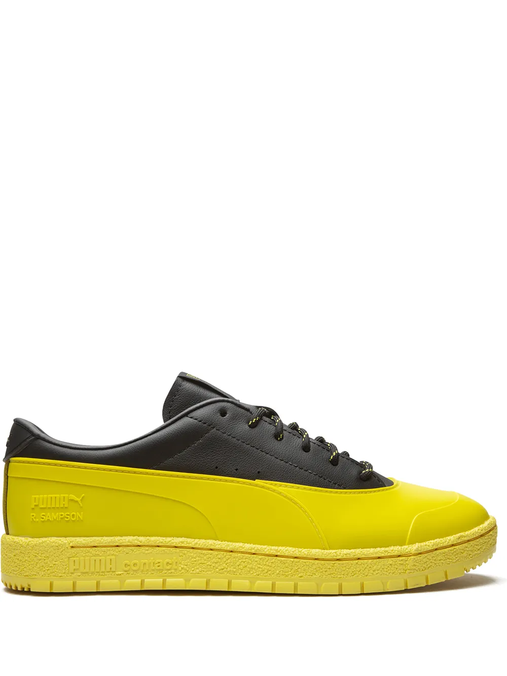 Puma X Maison Kitsuné Ralph Sampson 70 Sneakers In Yellow