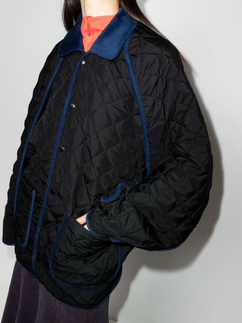 penguin quilted bomber jacket