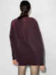 Y/Project ruched-detail cotton-jersey jumper